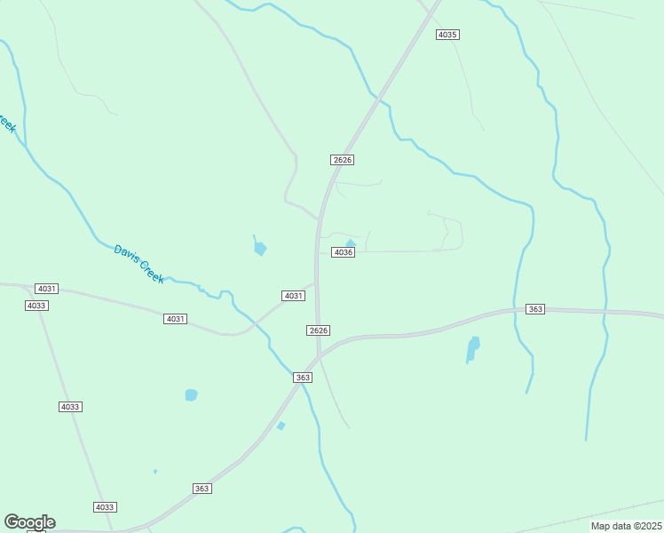 map of restaurants, bars, coffee shops, grocery stores, and more near County Road 4036 in Bon Wier