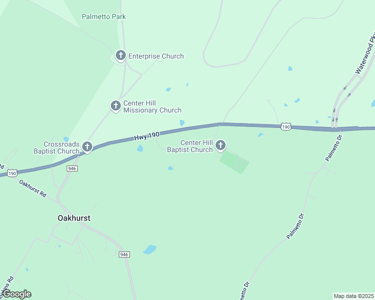 map of restaurants, bars, coffee shops, grocery stores, and more near 1902 U.S. Highway 190 in Oakhurst