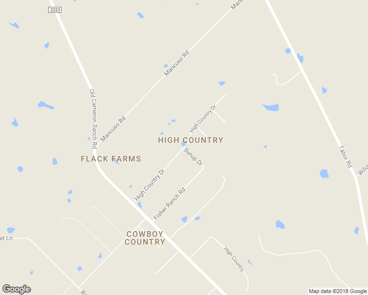 map of restaurants, bars, coffee shops, grocery stores, and more near 3800 High Country Drive in Bryan