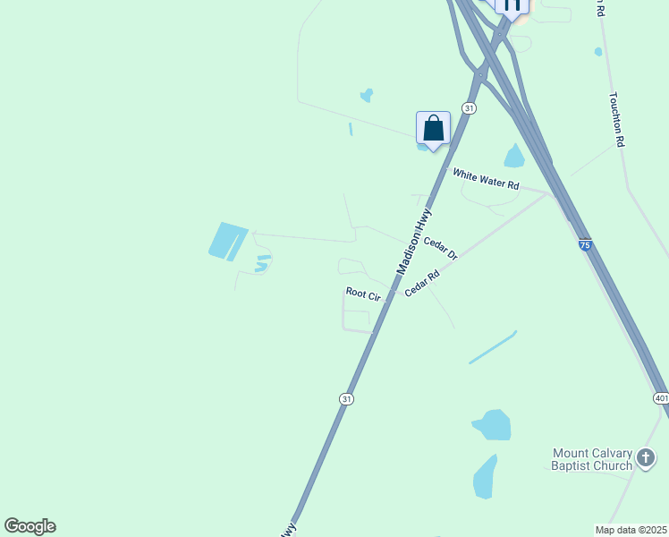 map of restaurants, bars, coffee shops, grocery stores, and more near 3701-3729 Tree Circle in Valdosta