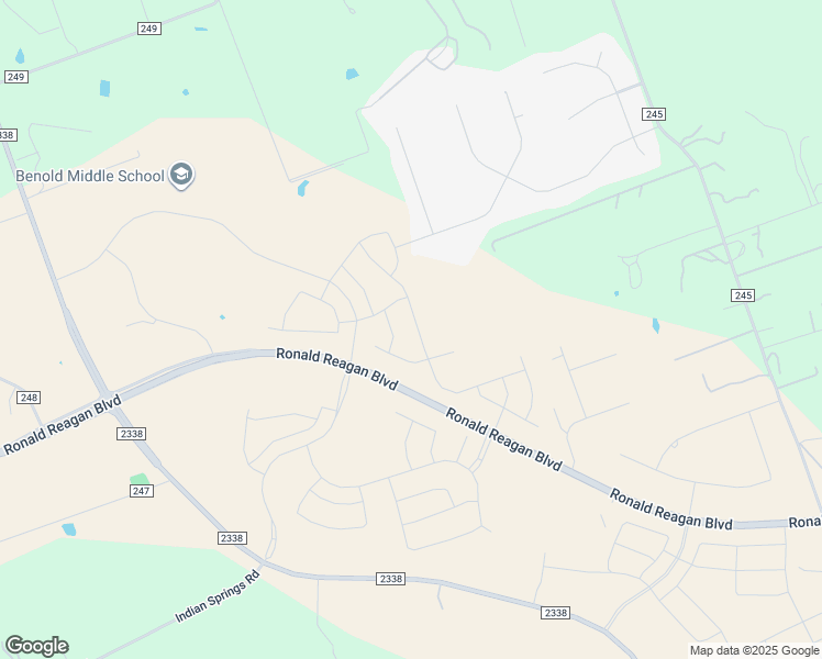 map of restaurants, bars, coffee shops, grocery stores, and more near 305 Camp Verde Drive in Georgetown
