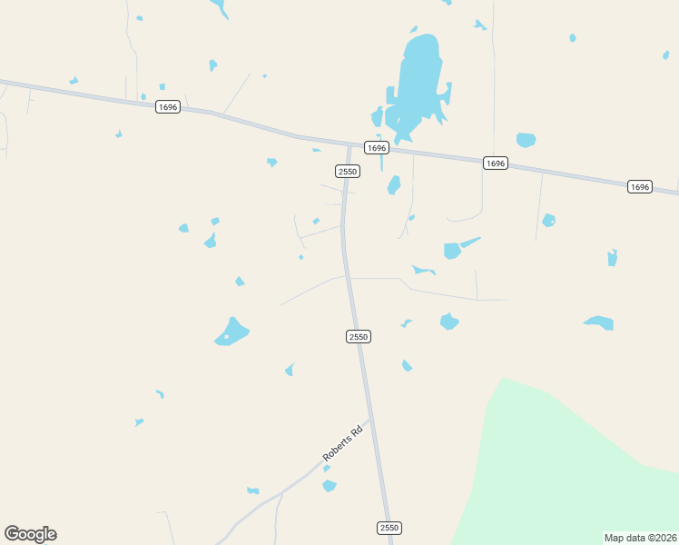 map of restaurants, bars, coffee shops, grocery stores, and more near 644 Farm to Market 2550 in Huntsville