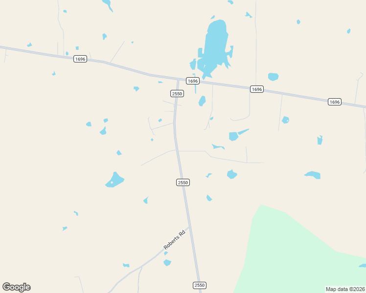 map of restaurants, bars, coffee shops, grocery stores, and more near 644 Farm to Market 2550 in Huntsville