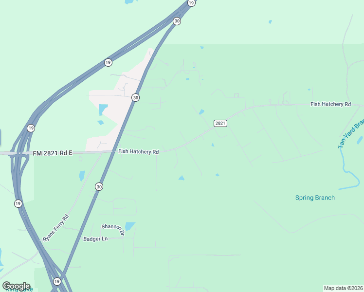 map of restaurants, bars, coffee shops, grocery stores, and more near Fish Hatchery Road in Huntsville