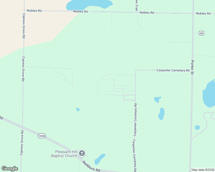 map of restaurants, bars, coffee shops, grocery stores, and more near 6734 Rocky Lane in Grand Ridge