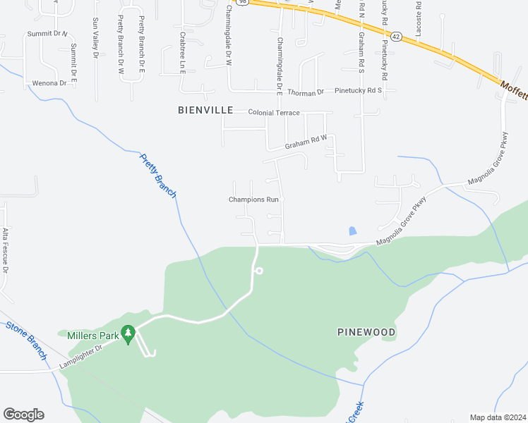 map of restaurants, bars, coffee shops, grocery stores, and more near 7010 Inverness Court in Mobile