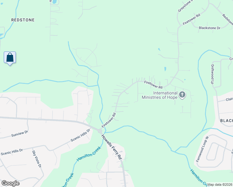 map of restaurants, bars, coffee shops, grocery stores, and more near 2541 Firetower Road in Semmes