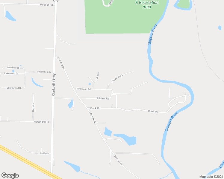 map of restaurants, bars, coffee shops, grocery stores, and more near 4493 Riverbend Road in Marianna