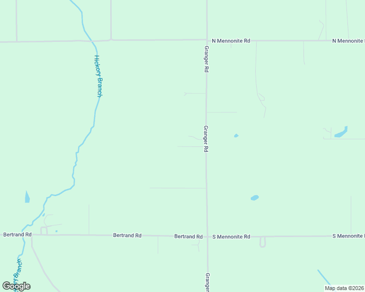 map of restaurants, bars, coffee shops, grocery stores, and more near Granger Road in DeRidder