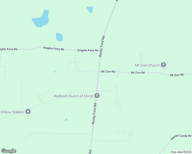 map of restaurants, bars, coffee shops, grocery stores, and more near 4159-4227 Rocky Ford Road in Valdosta