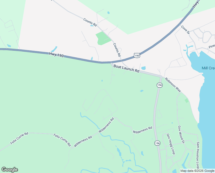 map of restaurants, bars, coffee shops, grocery stores, and more near 341 Oak Tree Drive in Point Blank