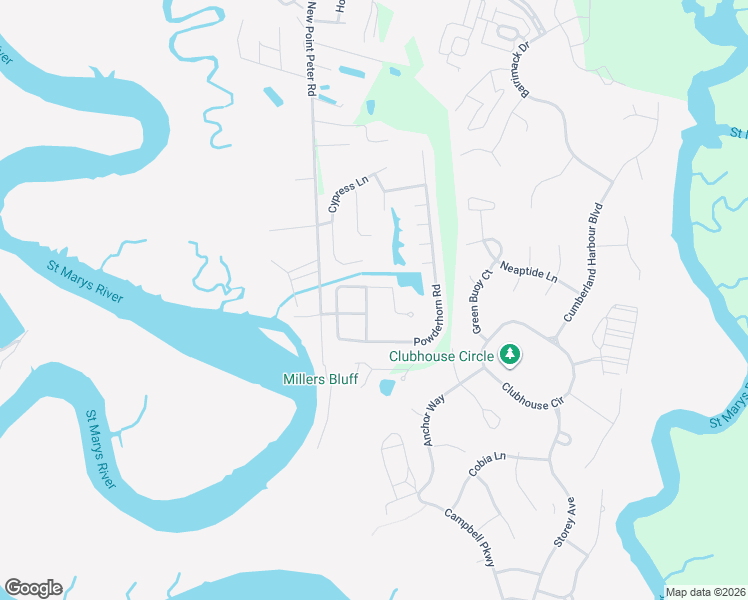 map of restaurants, bars, coffee shops, grocery stores, and more near 102 Yorktown Road in Saint Marys