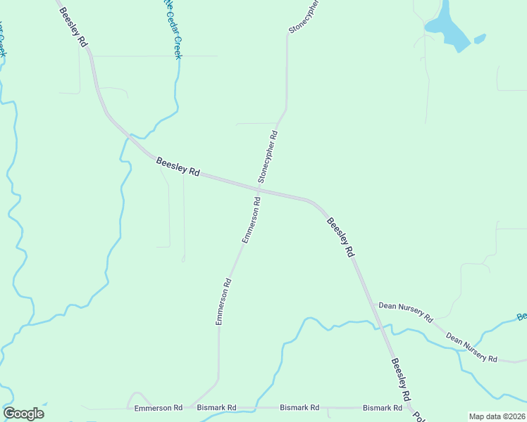 map of restaurants, bars, coffee shops, grocery stores, and more near 258 Emerson Road in Lucedale