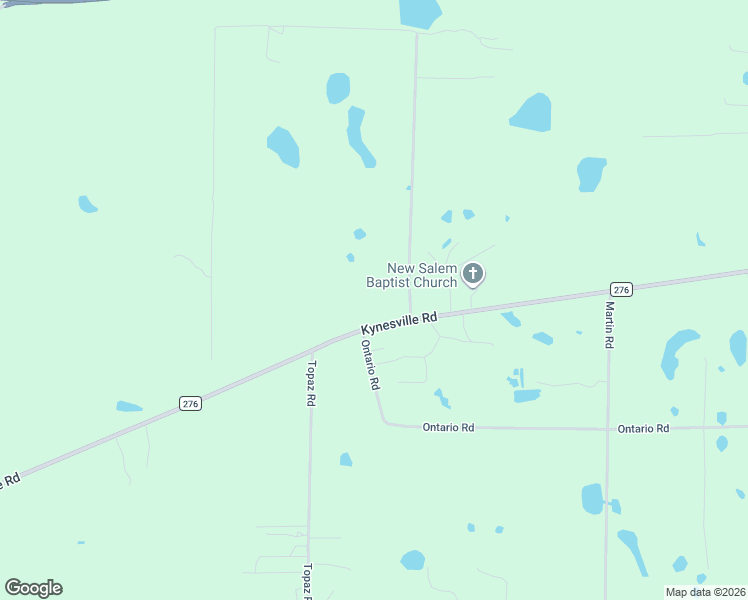 map of restaurants, bars, coffee shops, grocery stores, and more near 3460 Kynesville Road in Marianna