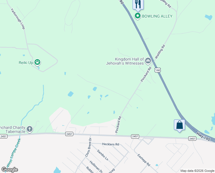 map of restaurants, bars, coffee shops, grocery stores, and more near 130-556 Nelson Drive in Livingston