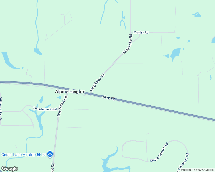 map of restaurants, bars, coffee shops, grocery stores, and more near 5274 U.S. 90 in DeFuniak Springs