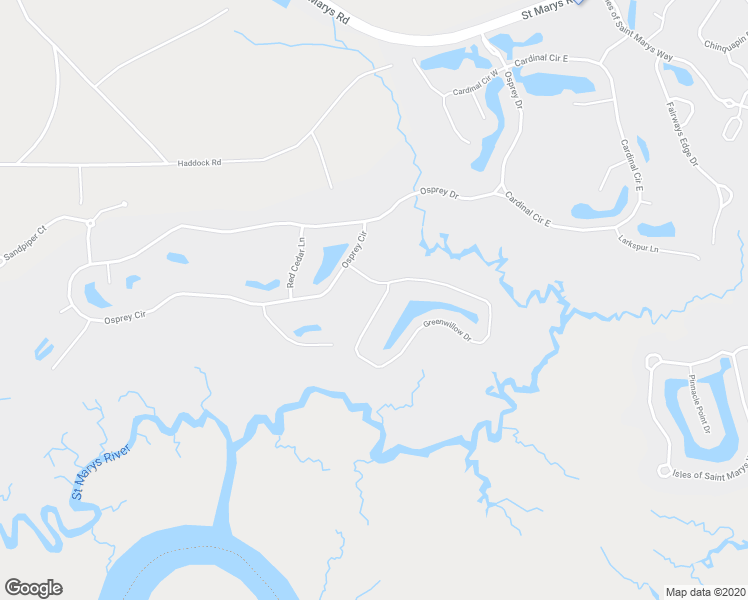 map of restaurants, bars, coffee shops, grocery stores, and more near 1091 Greenwillow Drive in Saint Marys