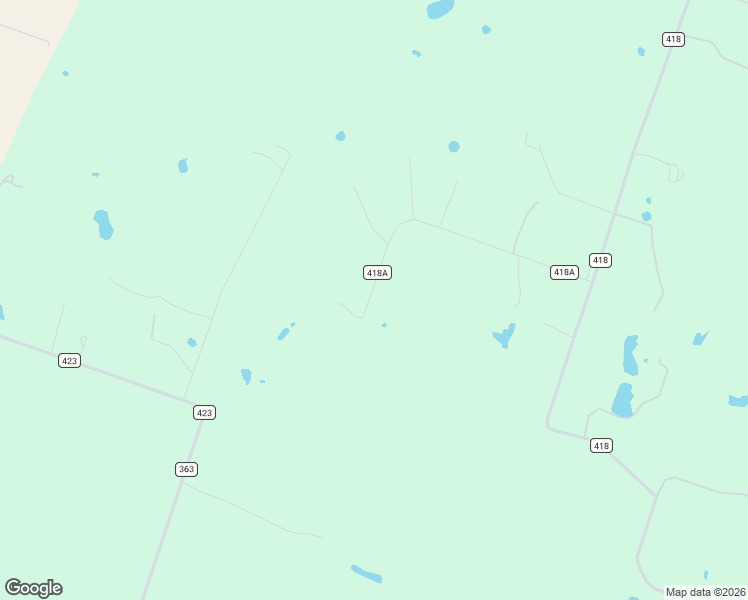 map of restaurants, bars, coffee shops, grocery stores, and more near 600-698 County Road 418A in Bartlett