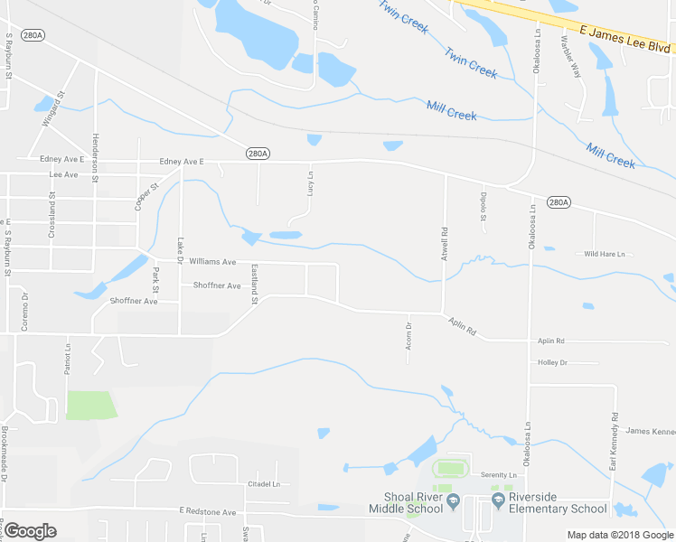 map of restaurants, bars, coffee shops, grocery stores, and more near 5133 Williams Avenue in Crestview