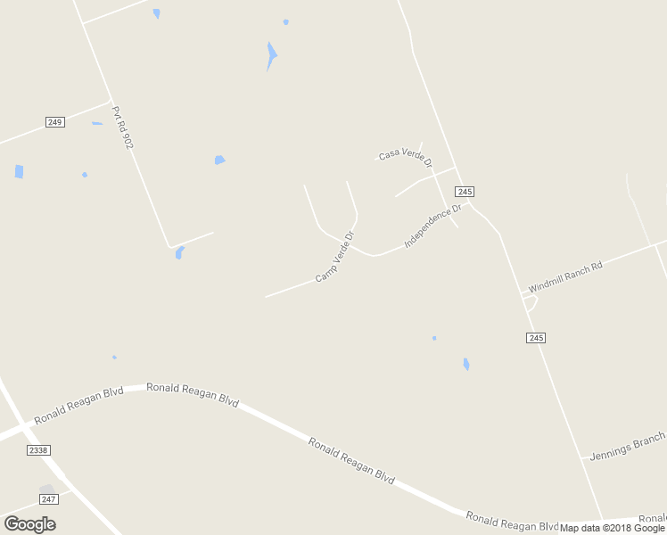 map of restaurants, bars, coffee shops, grocery stores, and more near 305 Camp Verde Drive in Georgetown