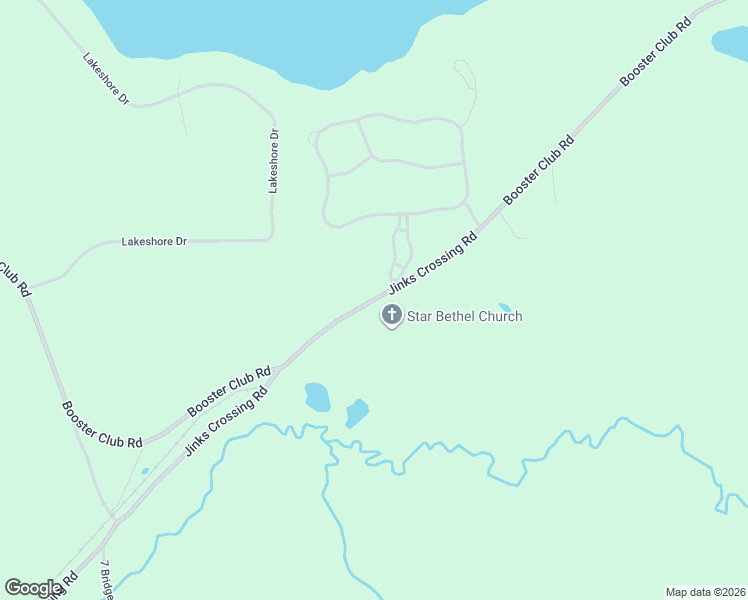 map of restaurants, bars, coffee shops, grocery stores, and more near Jinks Crossing Road in Bainbridge