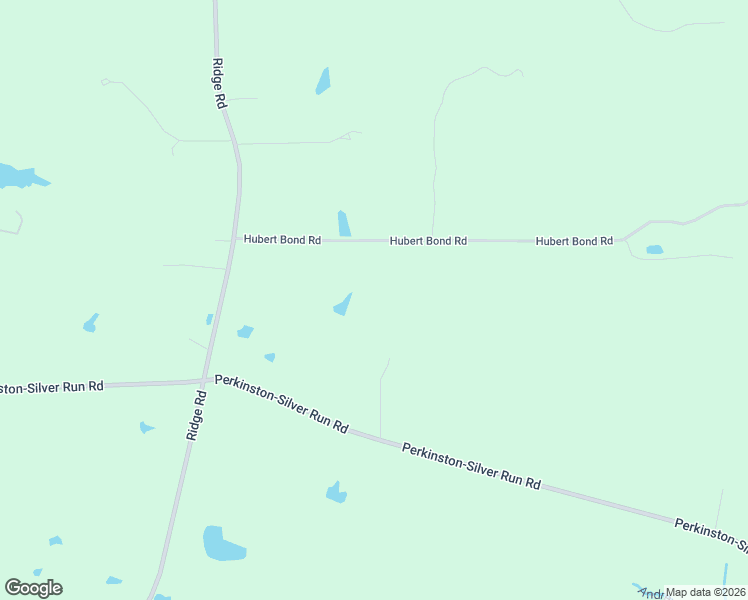 map of restaurants, bars, coffee shops, grocery stores, and more near 64 Hubert Bond Road in Perkinston