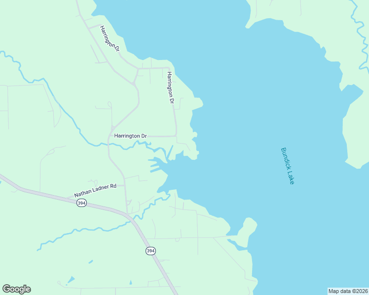 map of restaurants, bars, coffee shops, grocery stores, and more near Bundick Lane in DeRidder