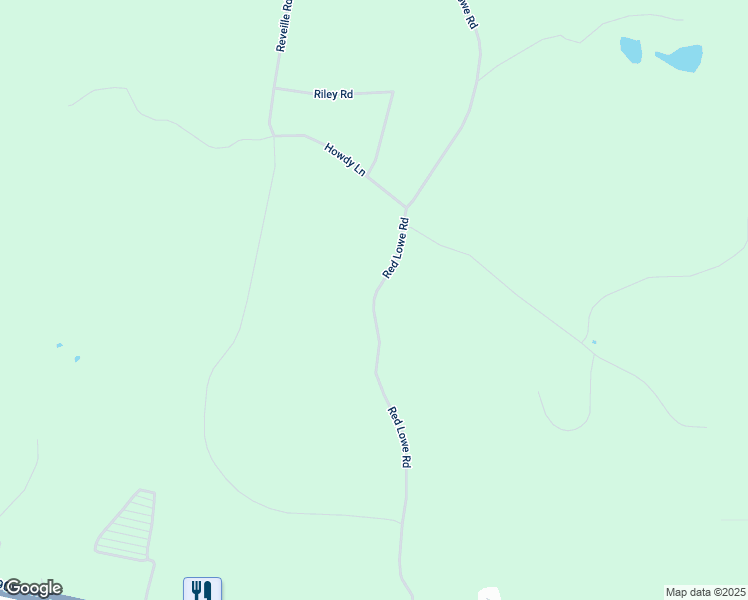 map of restaurants, bars, coffee shops, grocery stores, and more near Red Lowe Road in Polk County