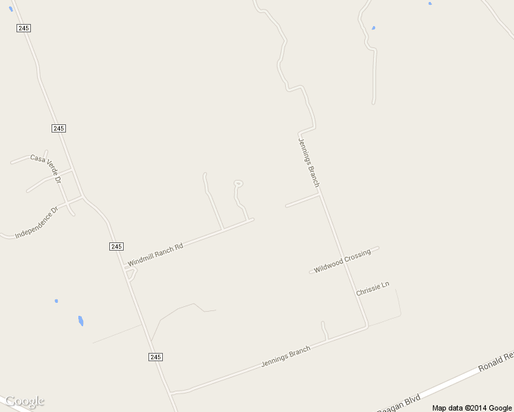 map of restaurants, bars, coffee shops, grocery stores, and more near 1768 County Road 245 in Georgetown