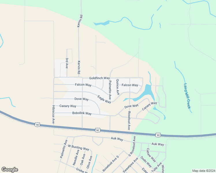 map of restaurants, bars, coffee shops, grocery stores, and more near 5162 Palmetto Avenue in Crestview