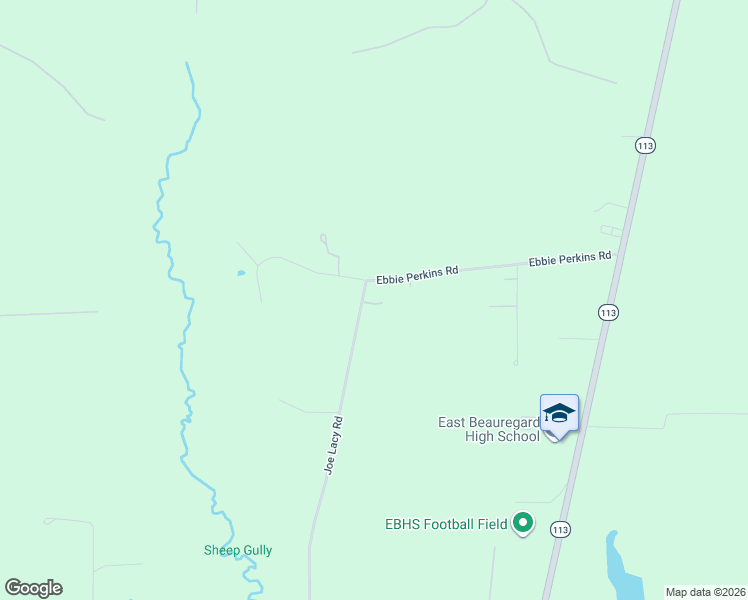 map of restaurants, bars, coffee shops, grocery stores, and more near 361-399 Par Road 303 in DeRidder