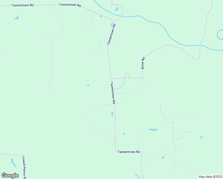 map of restaurants, bars, coffee shops, grocery stores, and more near 1153 Tannertown Road in Lucedale