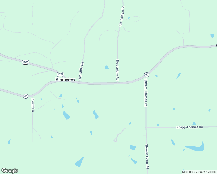 map of restaurants, bars, coffee shops, grocery stores, and more near 55284-55686 Louisiana 60 in Bogalusa