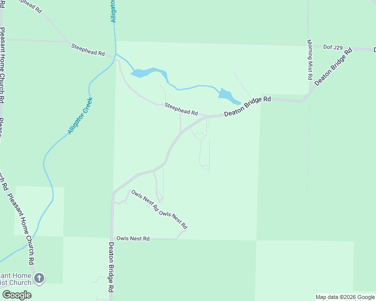 map of restaurants, bars, coffee shops, grocery stores, and more near 8778 Deaton Bridge Road in Holt