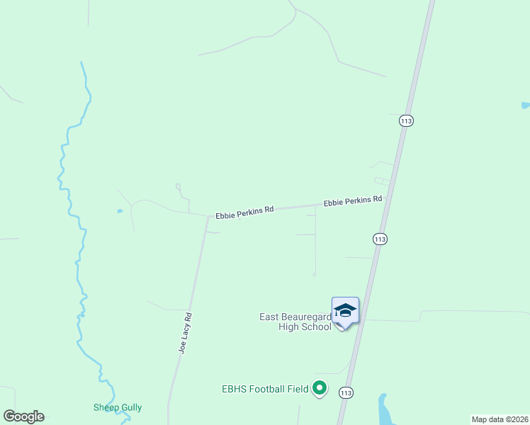 map of restaurants, bars, coffee shops, grocery stores, and more near 600-658 Par Road 303 in DeRidder