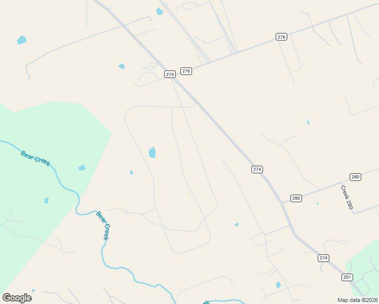 map of restaurants, bars, coffee shops, grocery stores, and more near Floyds Run in Bertram