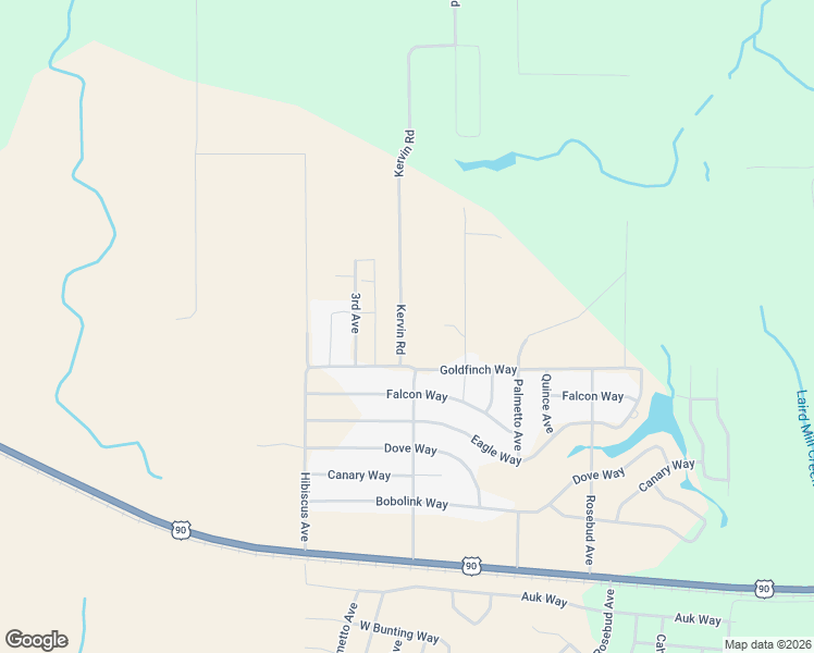 map of restaurants, bars, coffee shops, grocery stores, and more near 5237 Kervin Road in Crestview