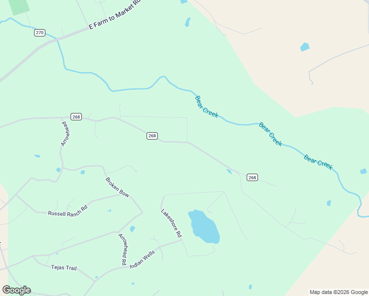 map of restaurants, bars, coffee shops, grocery stores, and more near 1110-1198 County Road 268 in Bertram