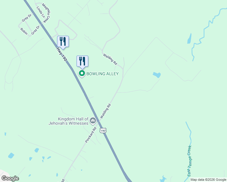 map of restaurants, bars, coffee shops, grocery stores, and more near 335 Walden Road in Livingston