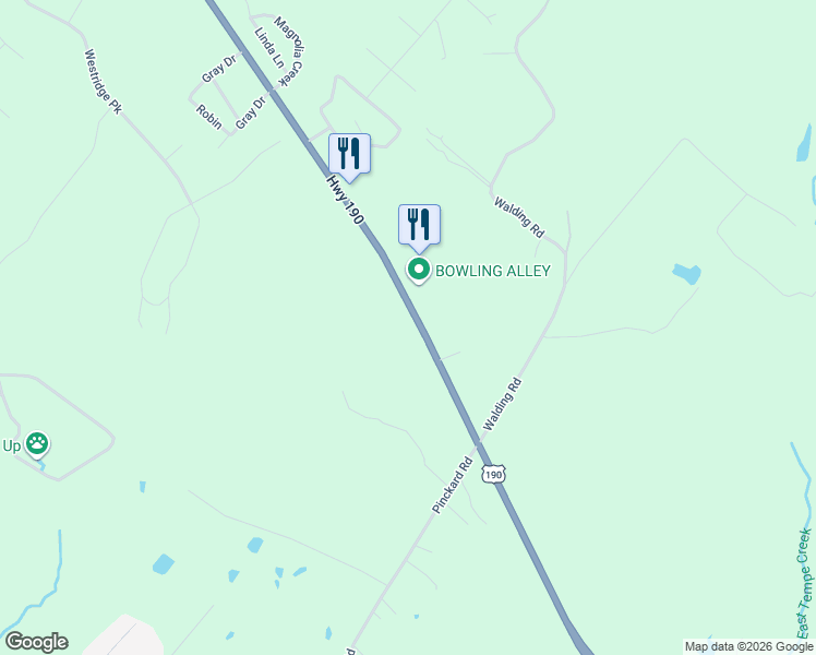 map of restaurants, bars, coffee shops, grocery stores, and more near in West Livingston