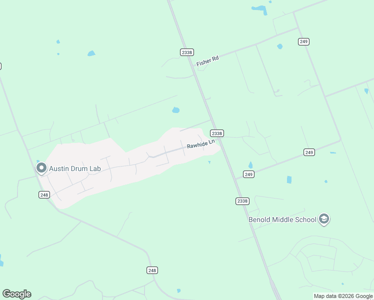 map of restaurants, bars, coffee shops, grocery stores, and more near 100 North Sumac Lane in Georgetown