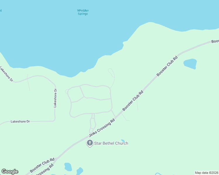 map of restaurants, bars, coffee shops, grocery stores, and more near Booster Club Road in Bainbridge