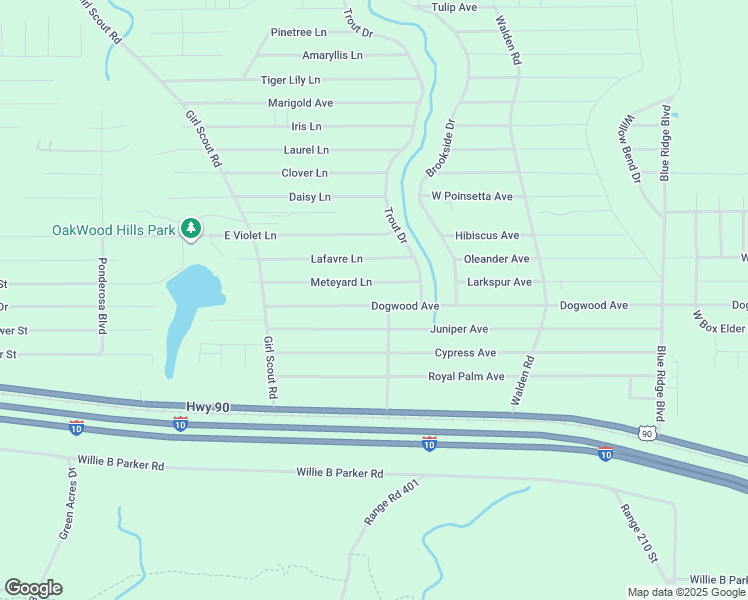 map of restaurants, bars, coffee shops, grocery stores, and more near 226 Dogwood Avenue in DeFuniak Springs