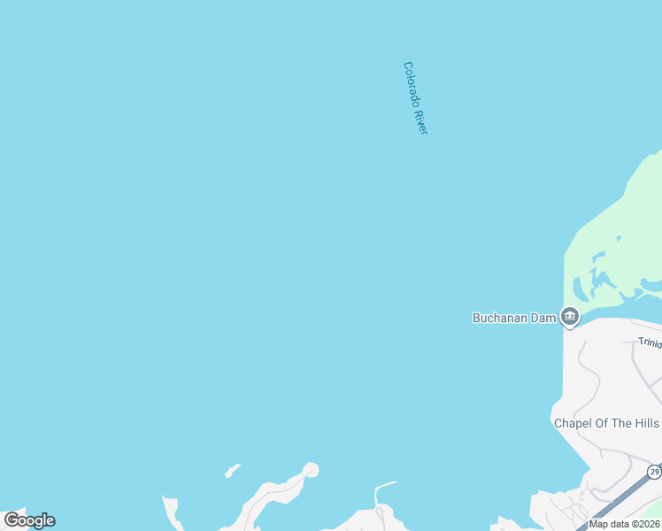 map of restaurants, bars, coffee shops, grocery stores, and more near in Buchanan Dam