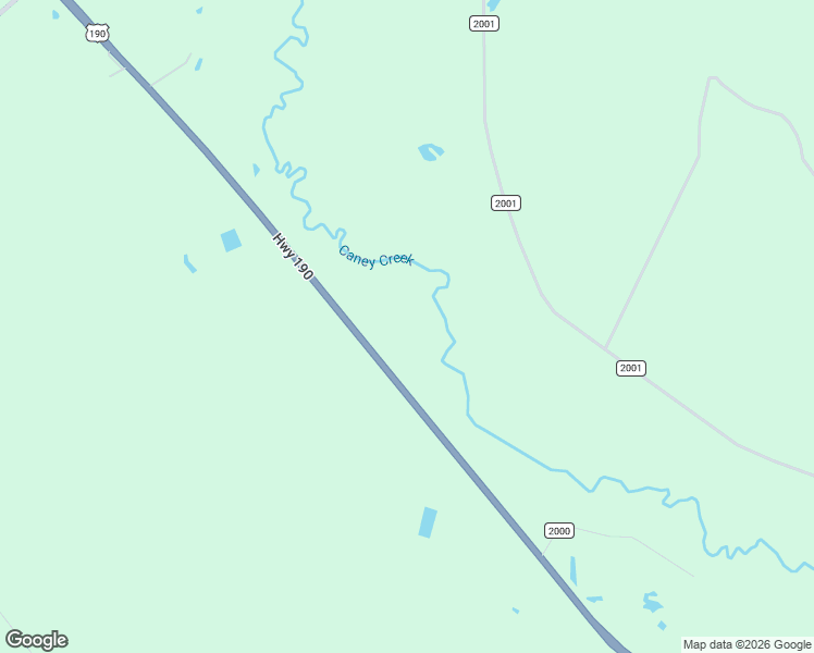 map of restaurants, bars, coffee shops, grocery stores, and more near 8903 U.S. 190 in Bon Wier