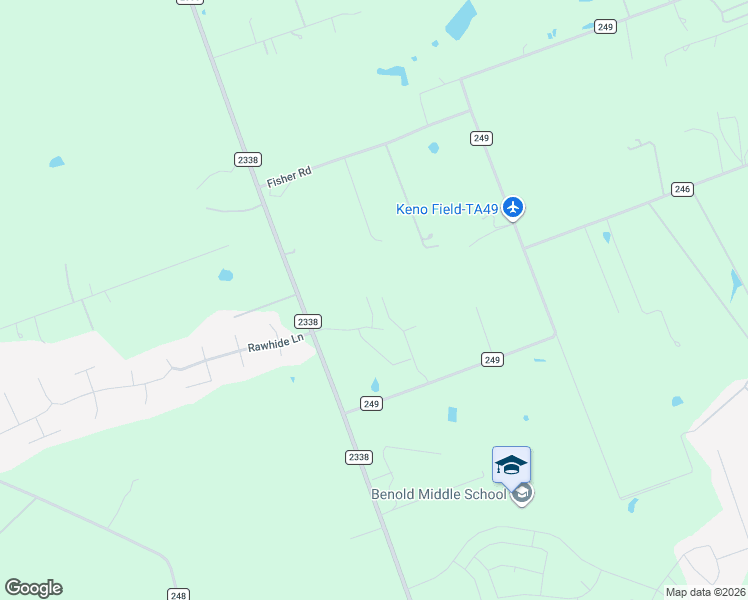 map of restaurants, bars, coffee shops, grocery stores, and more near 1884 County Road 249 in Florence