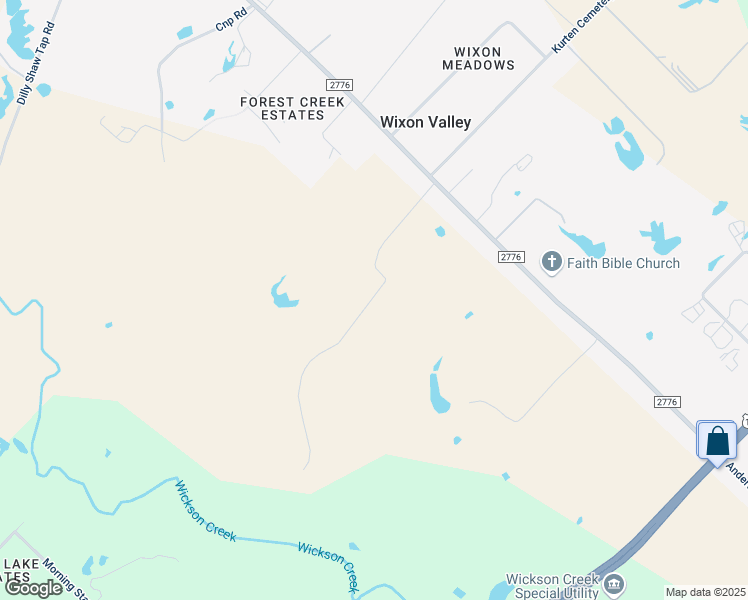 map of restaurants, bars, coffee shops, grocery stores, and more near 6855 Glockzin Ranch Road in Bryan