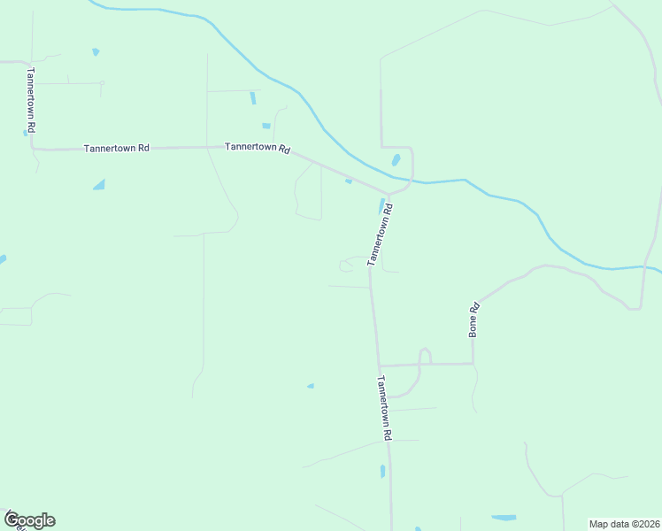 map of restaurants, bars, coffee shops, grocery stores, and more near 1233 Tannertown Road in Lucedale