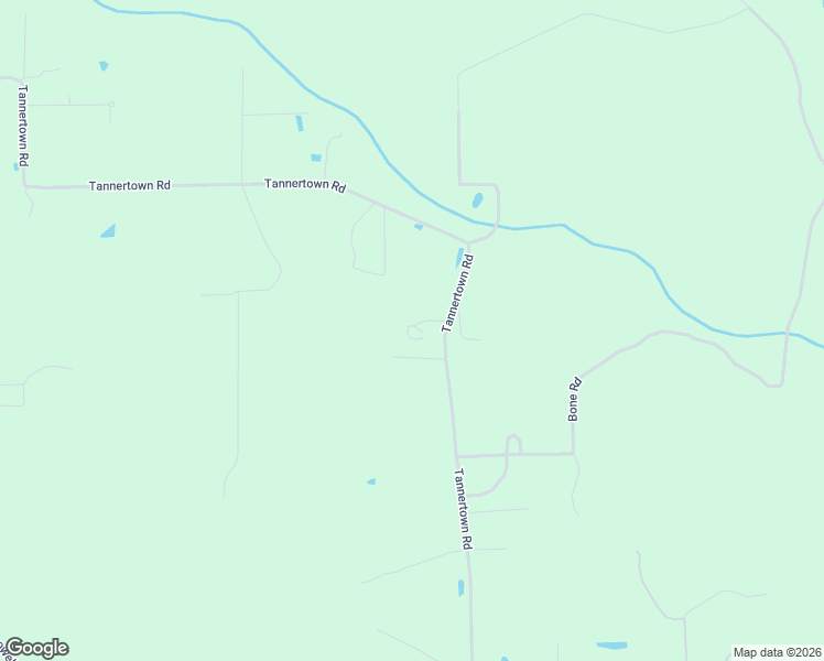 map of restaurants, bars, coffee shops, grocery stores, and more near 1233 Tannertown Road in Lucedale