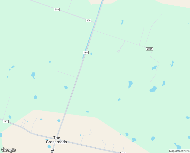 map of restaurants, bars, coffee shops, grocery stores, and more near in The Crossroads